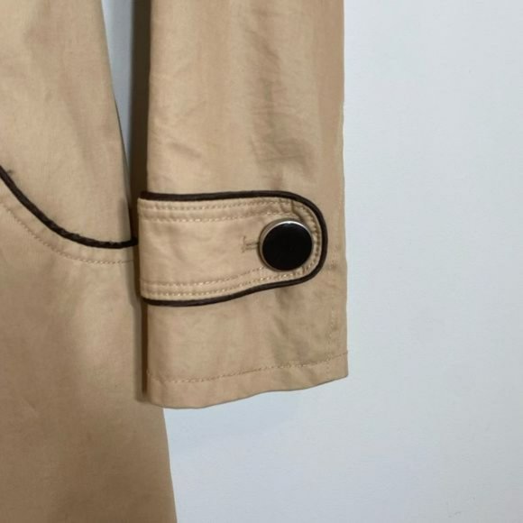 Soia &?Kyi Trench?Coat Sz M - Picture 6 of 14